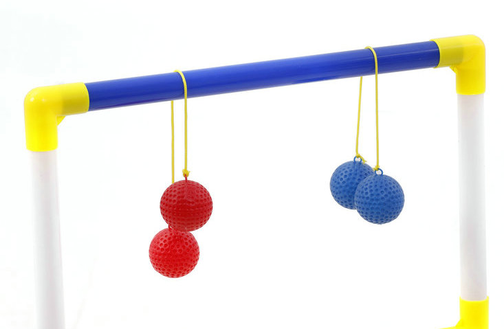 Game with Two Golf Balls on a String