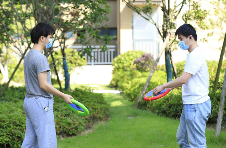 Outdoor Trampoline Paddle Ball Set