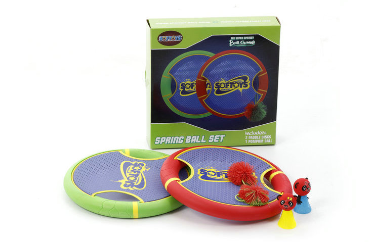 Trampoline Paddle Ball Toy Set Pack