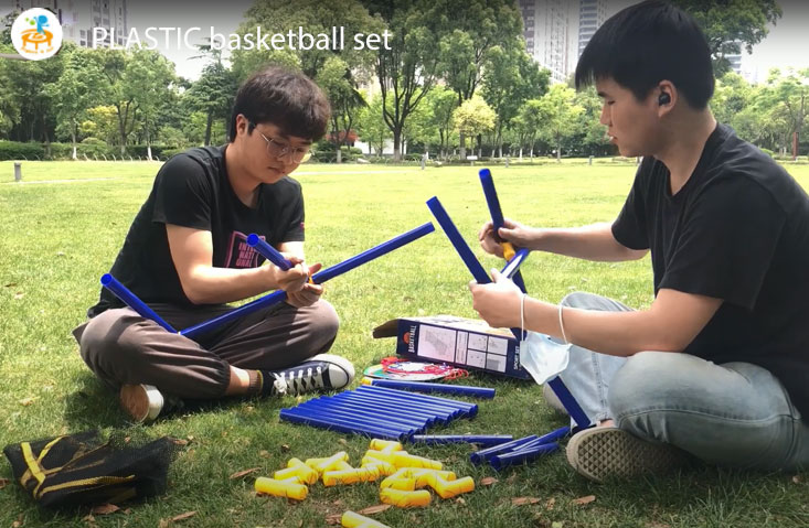 Plastic Basketball Set