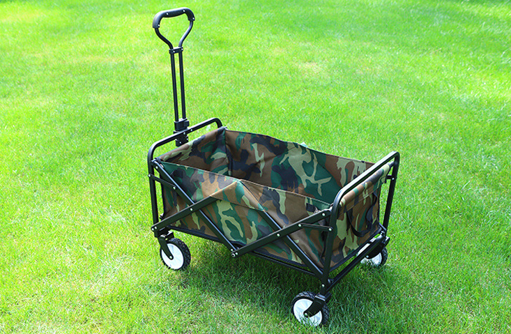 Camouflage Foldable Camping Cart