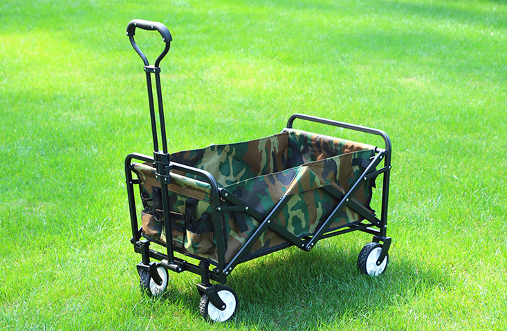 Camouflage Foldable Camping Cart