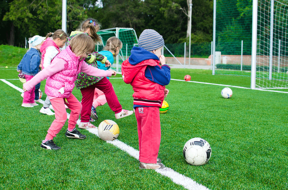 Children Naturally Like Ball Games