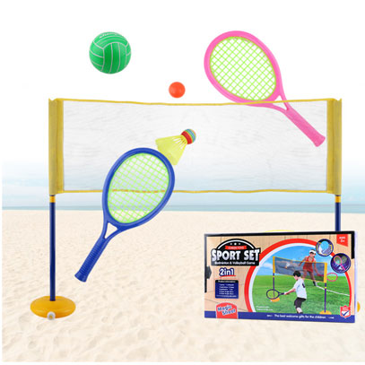 Kids 3 in 1 Tennis Ball Game with Net