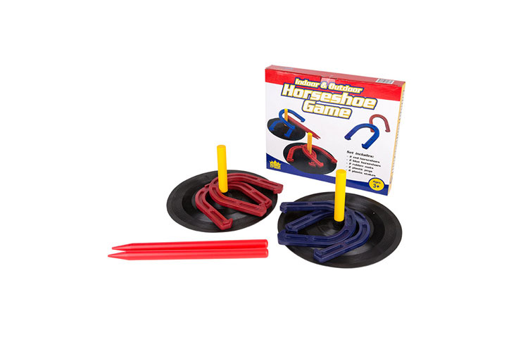 Indoor Horseshoe-Style Ring Toss Game - Fun for Families